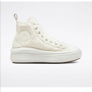 Cozy tones Chuck Taylor White Sherpa Converse